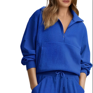 Luxury Full Zip Fleece Women's Hoodie Winter Sports Fitness <b>Running</b> Clothes Quick Dry Breathable <b>Hoodies</b> for women - Product Image 1