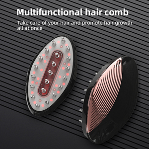 Kopfhautmassagegerät mit Infrarot-Physiotherapie, Elektrische Mikrostromstimulation, Schwarz, 800mAh Akku, USB-Aufladung, Modell Y01 - Product Image 3