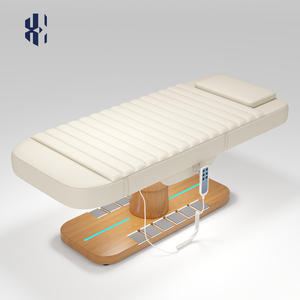 Cama de masaje de belleza eléctrica con silla y cama facial personalizada <span class=keywords><strong>3</strong></span> motores cuero sintético Hotel y uso en almacén - Product Image 2