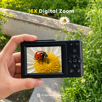 Équipement photographique haute résolution, appareil photo 4K, 48MP, autofocus, zoom 16X, flash LED, prise en charge MP3 pour les grossistes mondiaux