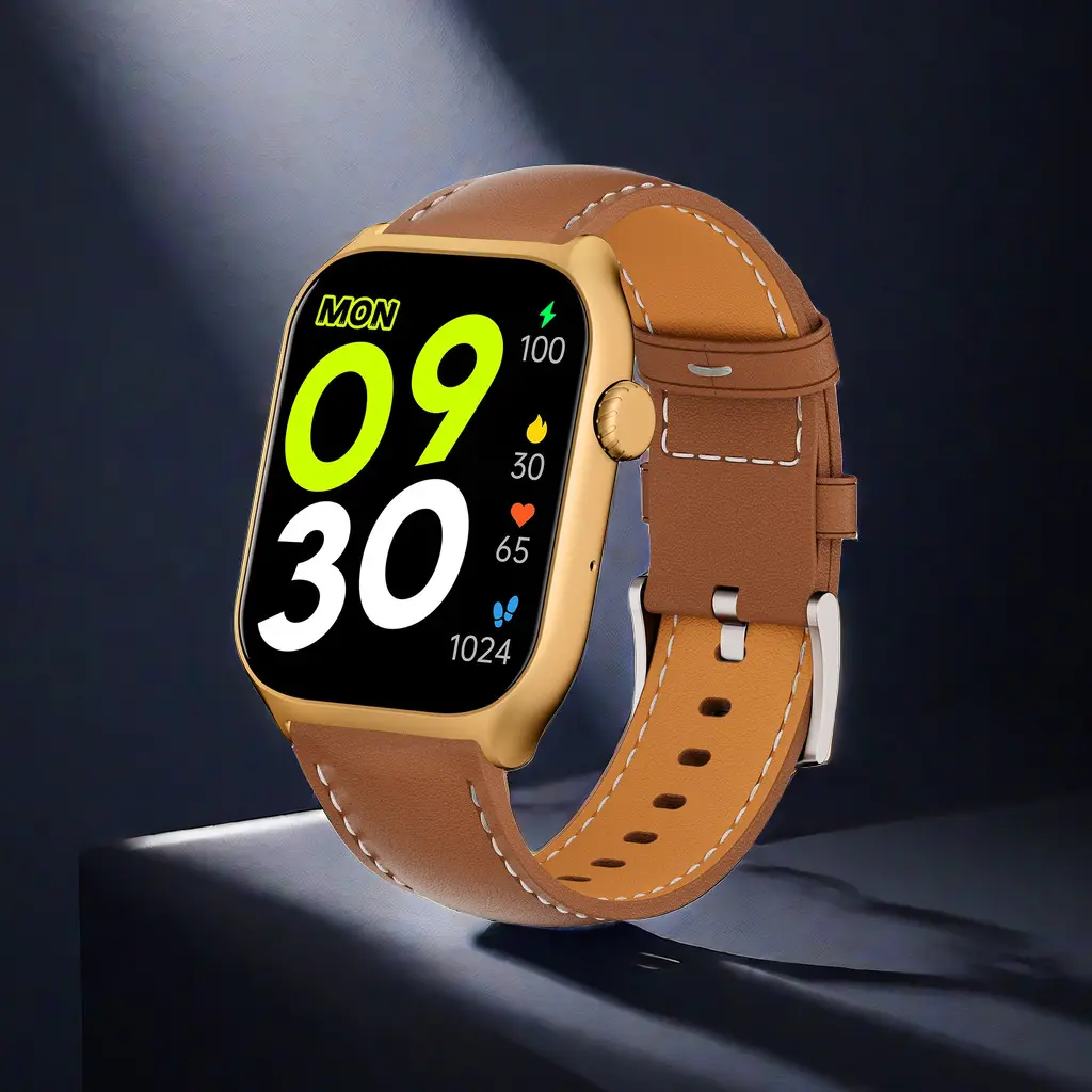 YueQu fabrika doğrudan satış ODM/OEM altın çerçeve Elegance GTS7 MAI sağlık canlılık endeksi akıllı saatler