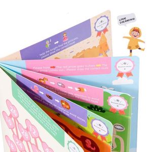 Libro de Actividades de Trazado para el Control del Lápiz, con Formas, Líneas, Letras ABC, Patrones y Números, para el Aprendizaje en Casa, con Páginas Reutilizables - Product Image 5