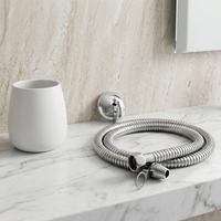 Tuyau de douche de luxe en acier inoxydable, tuyau flexible de plomberie