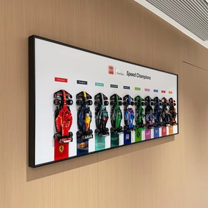 Marco de metal para pared 2025: accesorios de exhibición y almacenamiento para coches de carreras de velocidad, bloques de construcción y marcos de fotos - Product Image 5