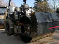 Matériel de construction d'infrastructure de petite taille fiable, mini-compacteur vibrant LTS204H de 3,5 tonnes pour le compactage sur site