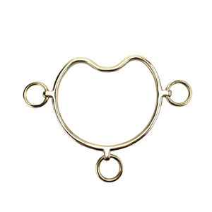 Morso per Cavalli in Ottone Dorato con Spessore della Bocca <span class=keywords><strong>di</strong></span> 8mm, <span class=keywords><strong>Ferro</strong></span> Dolce - Product Image 1