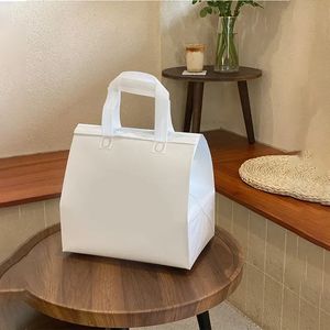 Sac isotherme réutilisable imperméable en non-tissé, sac à emporter, sac thermique en non-tissé, sac isolant pour le déjeuner - Product Image 5