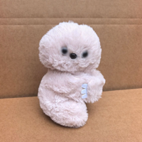 Schüchterner Niedlicher Plüsch-Roboter Emotionaler Begleiter Tröster Taschenanhänger mit Polyester-PP-Baumwollfüllung Unisex Feiertagsgeschenke 25cm 14+