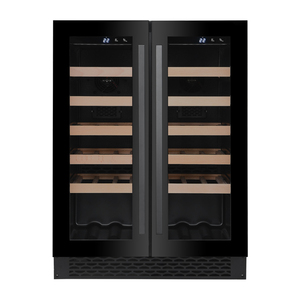 VI46-2D Smart Household Wine and Beverage Cooler con 100L Modern Simple French Door Compressor frigorifero per vino <span class=keywords><strong>e</strong></span> bevande - Product Image 1
