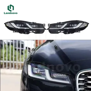 Fpace Muhuang Led head light para Jaguar XF 2017-2020 farol atualizar para 2021 lâmpada LED para Jaguar XF F-ritmo 2017-2020