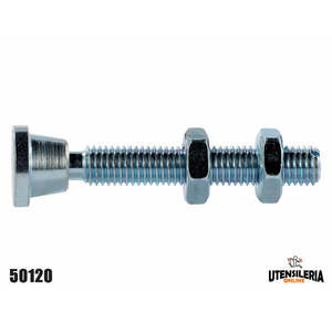 Swivel head tip 50120 with two stainless steel <b>nuts</b> - Product Image 1