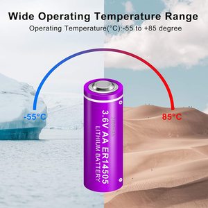 3.6V Pin Li-socl2 er14250 er14335 <span class=keywords><strong>er14505</strong></span> er17505 pin lithium tế bào với chân hàn, các tab, thẻ - Product Image 5