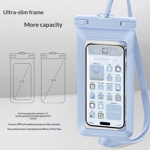 Nouvelle Housse <span class=keywords><strong>Étanche</strong></span> Transparente pour <span class=keywords><strong>Téléphone</strong></span> Tactile, Sac <span class=keywords><strong>Étanche</strong></span> pour la Natation, Écologique, Grande Housse <span class=keywords><strong>Étanche</strong></span> pour <span class=keywords><strong>Téléphone</strong></span> - Product Image 2