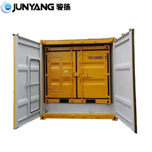 Conteneurs secs en acier Corten de 10' à ouverture latérale, type high cube 10GP DG 40ft, pour le transport de produits dangereux/édicats chimiques - Product Image 1