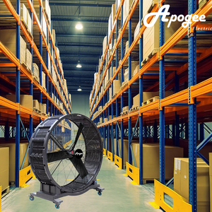 1.5 मीटर बड़े पवन मोबाइल औद्योगिक मुक्त खड़े विशाल चल रहे विशाल चल पंखे - Product Image 3