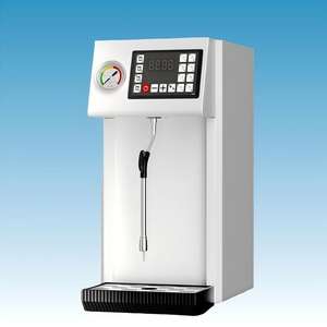 Machine à café automatique commerciale et distributeur d'eau chaude avec <span class=keywords><strong>mousseur</strong></span> à vapeur pour la préparation de cappuccino et de thé au lait - Product Image 5