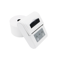 Printer genggam Impresora 58mm, Printer termal tanda terima gigi biru, Printer Mobile Android Mini