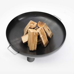 Feuerstelle - Brasero de Acero Corten Resistente al Calor para Exteriores, con Pinzas para Leña, Brasero para Barbacoa, Tamaño Personalizable - Product Image 4