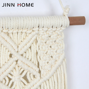 Nueva llegada DIY artesanía cuerda de algodón decoración colgante Simple Homestay tapiz nórdico tejido <span class=keywords><strong>atrapasueños</strong></span> - Product Image 3