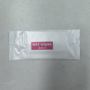 Lingettes humides jetables rafraîchissantes pour avion, format voyage pratique, 200 lingettes, emballées individuellement, du fabricant chinois, pour le secteur de la construction - Product Image 3