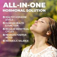 Gommes de Myo-D-Chiro-Inositol à Marque Blanche Gentian avec Folate et Vitamine D3 pour l'Équilibre Hormonal Féminin et le Soutien Ovarien – 60 Comprimés