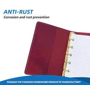 Antique Brass Gold Black Silver Multi-Color 4-Hole Metal <span class=keywords><strong>Ring</strong></span> <span class=keywords><strong>Binders</strong></span> PR295-4-16/20 Fábrica Atacado Notebook Album Binding - Product Image 5