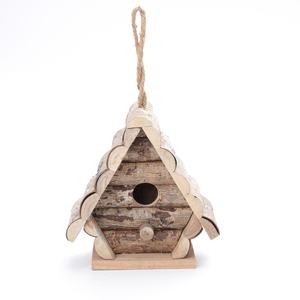 Op Maat Gemaakte Groothandel Hangende Vogelhuisje Buiten Of Binnen Natuur Houten Huisdierenhuizen - Product Image 2