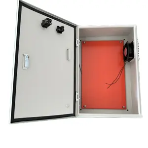 Su geçirmez açık hava kabini elektrik sayacı kutusu Metal muhafaza elektrik dağıtım kutusu