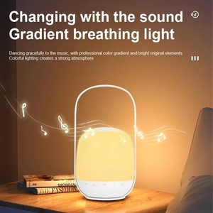 New Outdoor Atmosphere <strong>Light</strong> BT Wireless Rechargeable <strong>Speaker</strong> <strong>Portable</strong> Camping Touch Controlling LED <strong>Light</strong> <strong>Speaker</strong> - Product Image 3