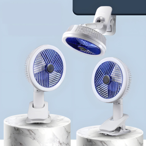 6-Zoll-Mini-Clip-Lüfter 2-in-1-Elektro-Farbbox Mechanisch 15 Oem Ac Haushalts luftkühl ventilator Kostenlose Ersatzteile - Product Image 2