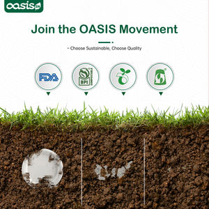 Piatti di Carta Compostabili Naturali, Resistenti e Biodegradabili, Realizzati in Bagassa per Snack, Dessert, Feste, Matrimoni - Product Image 6