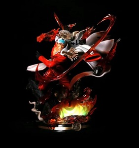 Sakasky GK Super Large 38CM PVC Light-Up Dog Estatua Nueva condición Burning Wind Red General Battle Scene Figura <span class=keywords><strong>de</strong></span> acción - Product Image 6