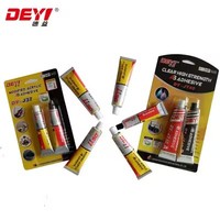 Transparenter modifizierter Acryl-AB-Kleber, 5-Minuten-Schnellkleber für Reparaturen und Montage von Alltagsgegenständen