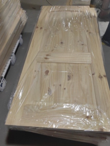 <span class=keywords><strong>Puerta</strong></span> de Madera de <span class=keywords><strong>Pino</strong></span> Sólido para Dormitorio de Diseño Moderno con Acabado Texturizado, Impermeable y con Apertura Lateral - Product Image 3