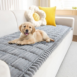 <strong>Sofa</strong> Cover Fuzzy Couch Cover for Pet, Couch Covers for Dogs Washable Non-Slip <strong>Sofa</strong> Slipcover Cushion Protector Pets <strong>Mat</strong> Bed - Product Image 3