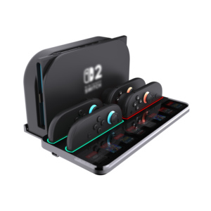 Honcam Chuyển Đổi 2 Sạc Dock Sạc Đứng Với Thẻ Trò Chơi Lưu Trữ Cho Nintendo Chuyển Đổi 2 Joycon - Product Image 6