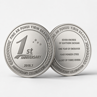 Pièce de monnaie commémorative professionnelle en alliage de zinc plaqué or, avec logo 3D personnalisé, pour les récompenses médicales et les récompenses pour médecins