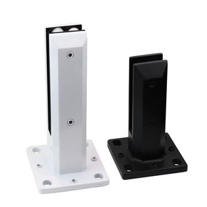 Đen Vàng Không Khung Kính Hồ Bơi Hàng Rào Kính Lan Can Lan Can Lan Can 6 8 9 10 Inch 2205 Có Thể Điều Chỉnh Glass Spigot - Product Image 1