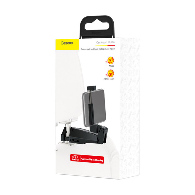 Car Phone Holder Headrest Hooks for iPhone Huawei Back Seat Hook Car Mount Holder Fastener Seat Back Organizer Bag Hanger