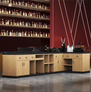 Mobilier personnalisé pour bar à café et pub |   Design de comptoir de bar et armoires de présentation |   Solutions d'aménagement intérieur pour l'hôtellerie tout-en-un - Product Image 5
