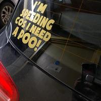 Transfert en vinyle personnalisé de qualité supérieure pour automobile, voiture, camion, fourgonnette, accessoires de fenêtre, autocollants pour l'intérieur et l'extérieur de la voiture
