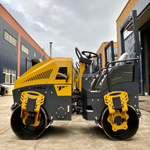 New 1ton để 5ton Mini đường lăn với changchai động cơ máy móc xây dựng rung đi xe trên vỉa hè Mini đường lăn - Product Image 4