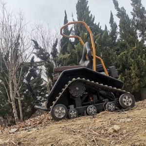 Silla de Ruedas todoterreno con orugas de goma, con motor de control remoto, atv utv, sistema triangular de orugas de goma - Product Image 5