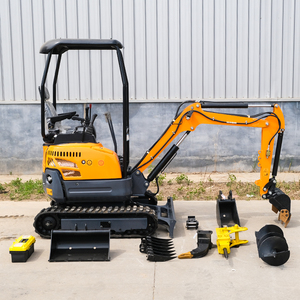 Mini-excavatrice de 2,5 tonnes avec moteur CE 5 EPA, livraison gratuite, petite machine de terrassement pour aménagement paysager, jardin et ferme - Product Image 3