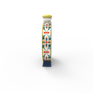 לוגו קיבולת אישית לוגו סיטוני של חרסינה בעבודת יד פורצלן משקה יין דקנטר טאלאוורה קרמית - Product Image 3