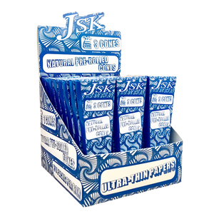 Impresión de logotipo personalizado, cono Prerolls, Rollo clásico de tamaño King, etiquetas de punta de cono Natural marrón, caja de papel recubierta, accesorios para fumar - Product Image 2