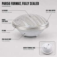 Lumière LED sous-marine pour piscine, lampe LED haute puissance à puce Edison, remplacement d'ampoule de piscine, IP68 RGB 12W 18W 36W AC/DC12/24V
