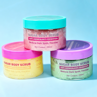 Creamy Sugar Body Scrub with Shea Butter & Essential Oils, , Whipped Texture, Daily Exfoliation, Deep Moisturizing | Factory