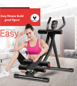 <span class=keywords><strong>Appareil</strong></span> d'exercice abdominal pliable pour femmes, machine de musculation abdominale, Roller Coaster Shaper pour affiner la taille, entraînement du tronc - Product Image 1