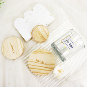 Tapa de Madera Natural para Velas WeWood de Vietnam, Estética Minimalista, Solución de Embalaje Sostenible para Marcas de Velas de Lujo - Product Image 5